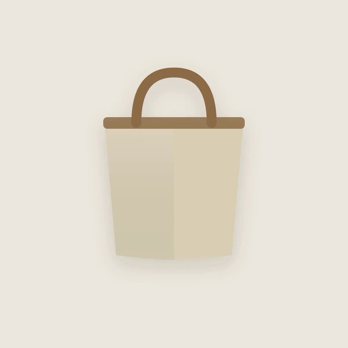 Túi vải canvas quai da